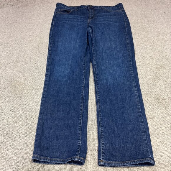 Calvin Klein Jeans Blue Skinny Pockets Women’s Size 16 - Picture 1 of 12